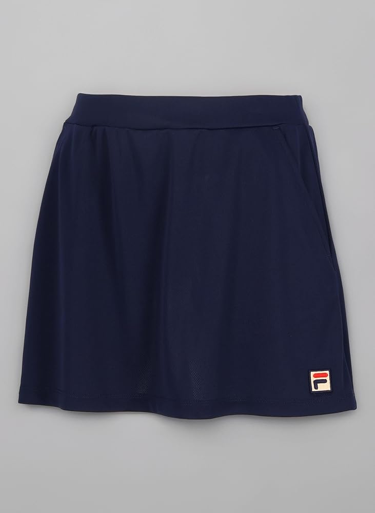 FILA テニススカート ネイビー FILA テニスウェアスカート XL